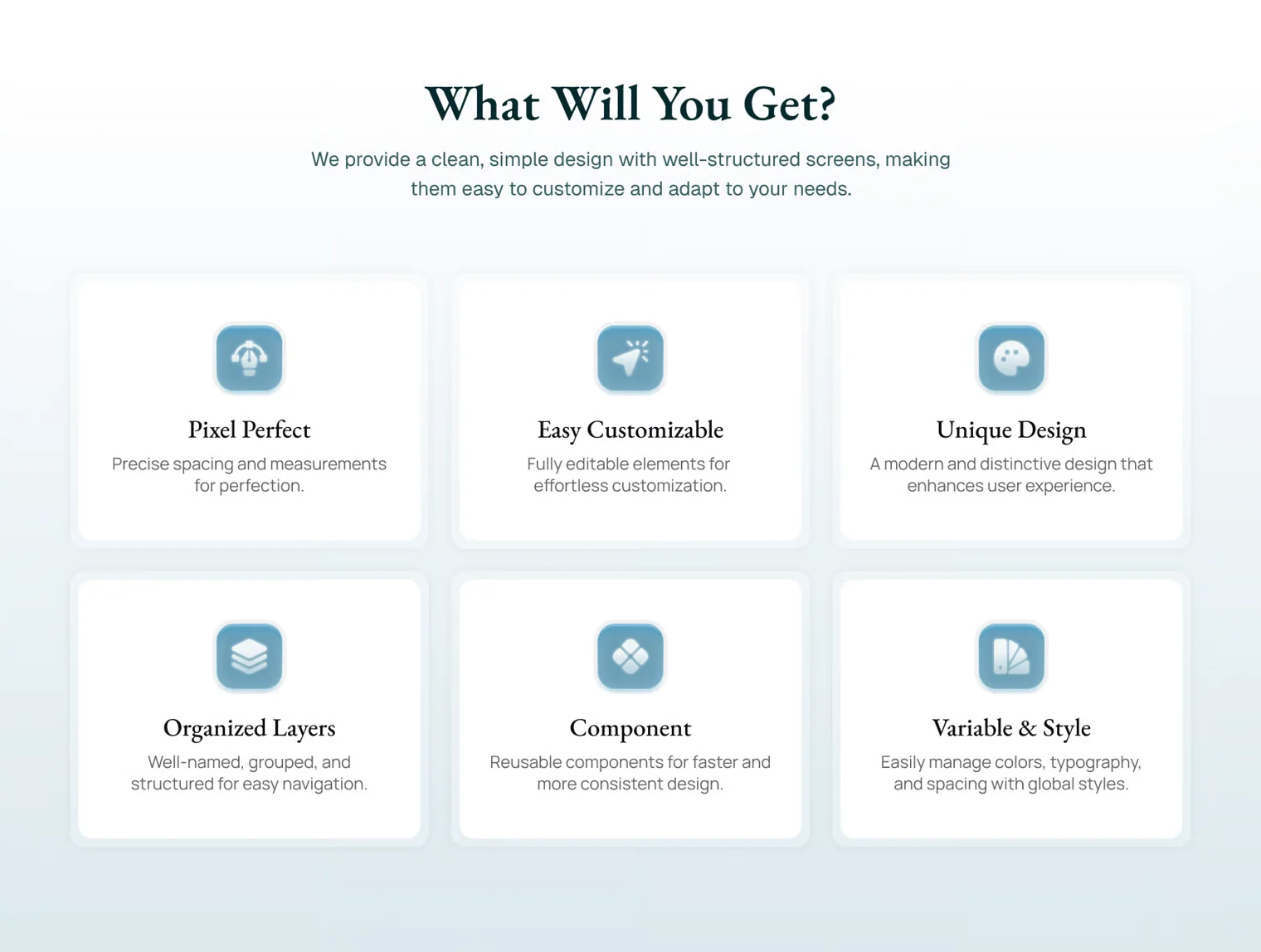 Biova - Supplement Website UI KIT 2