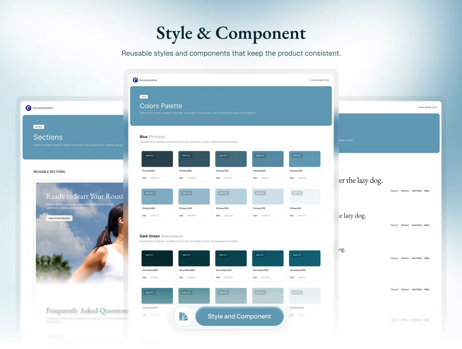 Biova - Supplement Website UI KIT 4