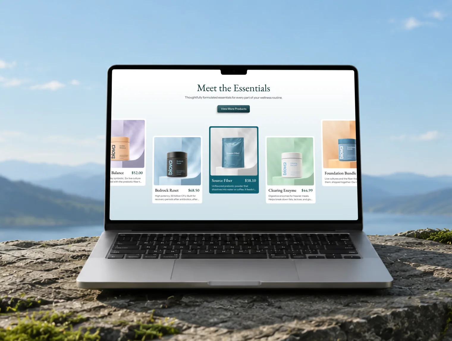Biova - Supplement Website UI KIT 7