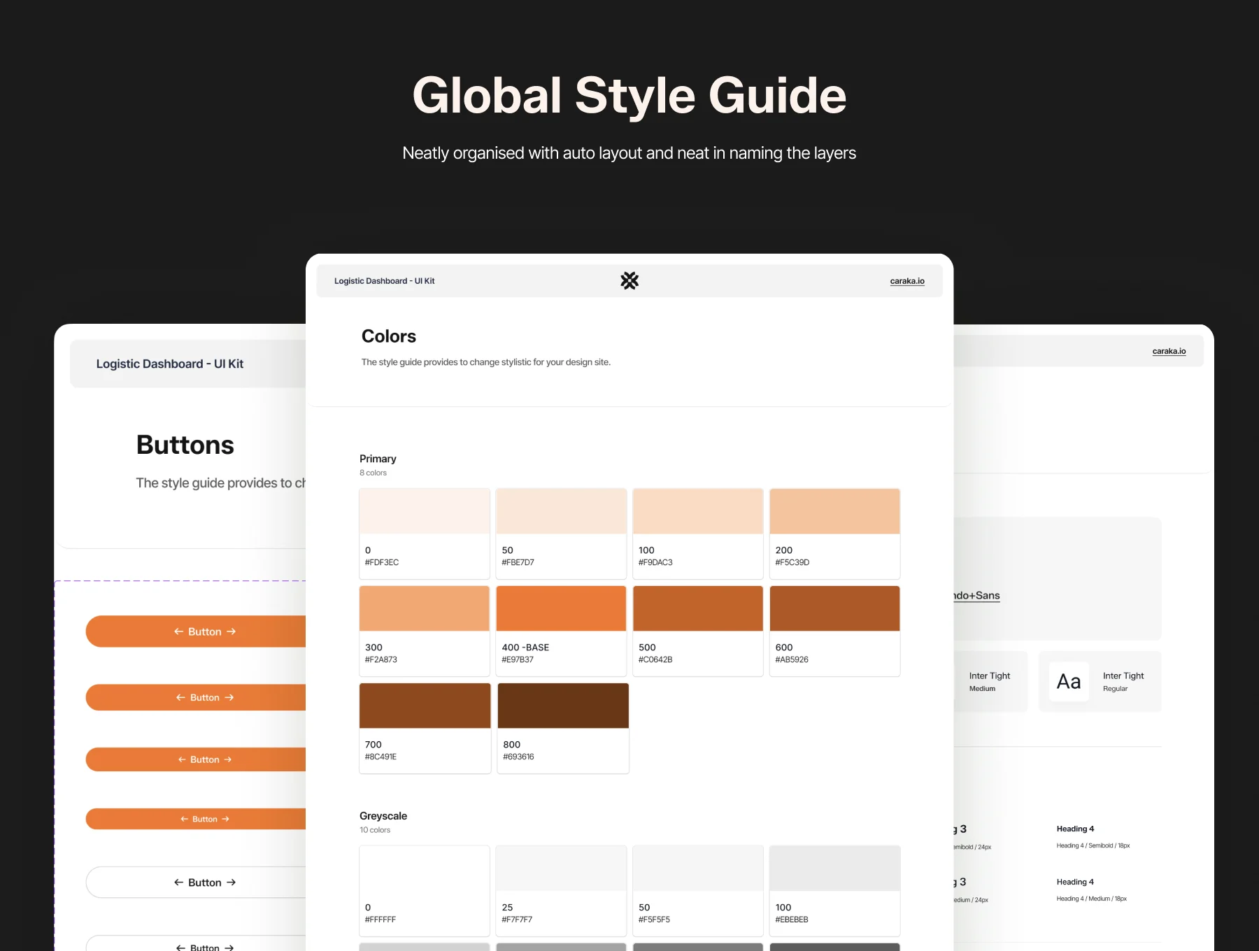 Biroq - Logistic Dashboard UI Kit 5