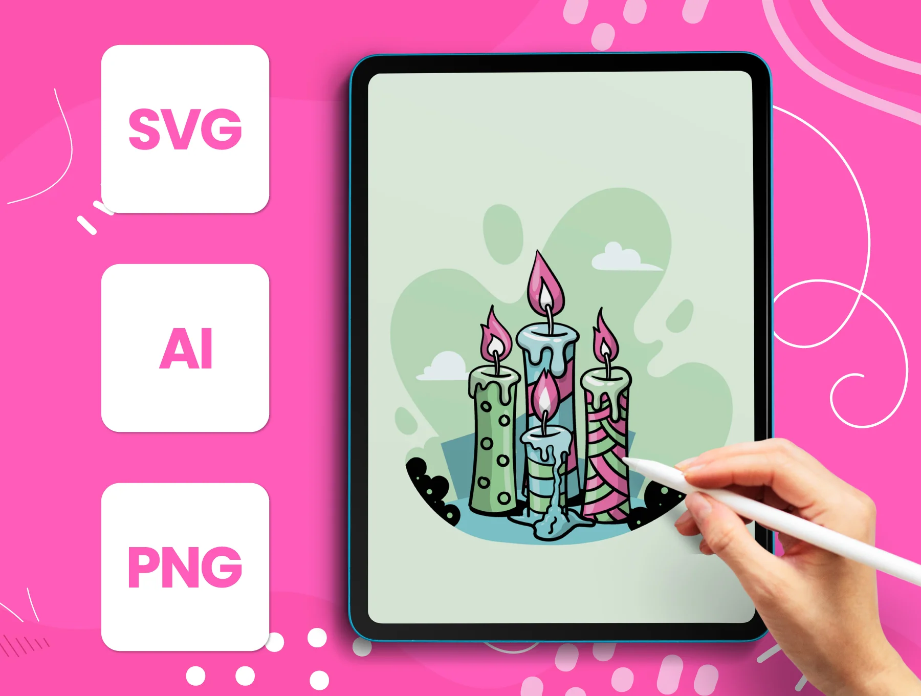 Birthday Illustration Pack 5