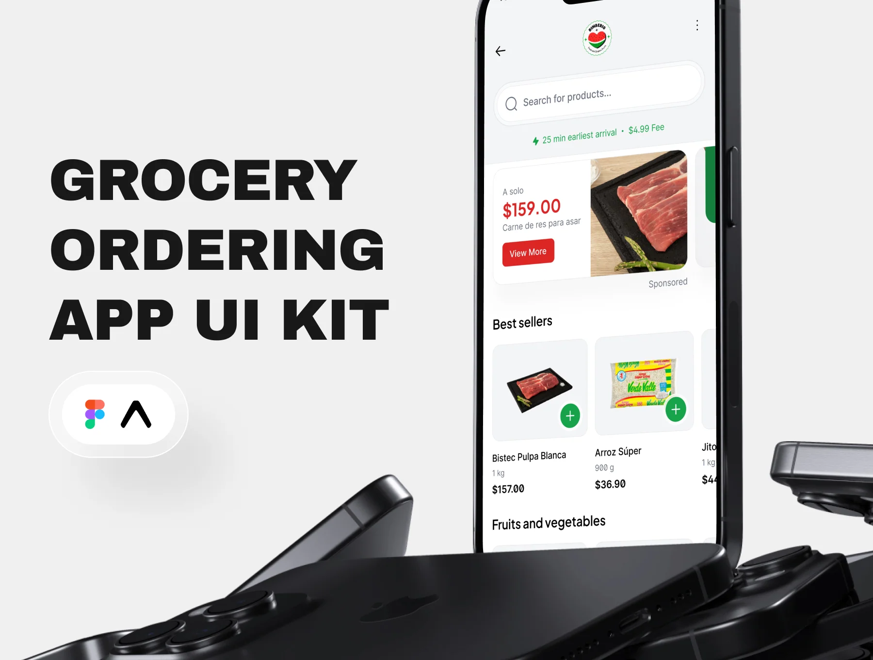 Bites - Food Ordering App UI Kit