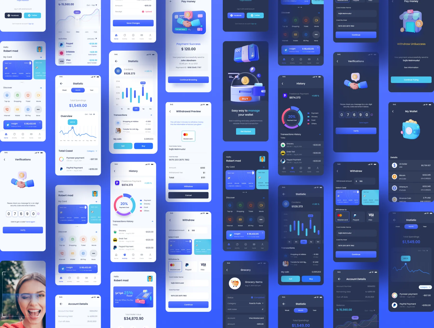 BitPro Finance banking Currency UI Kit 7