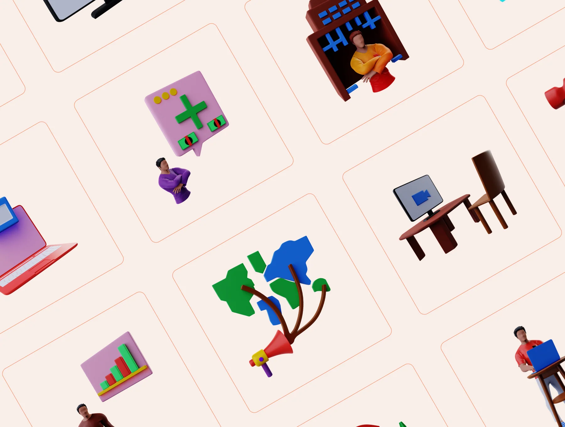 Bizzy  |  3D Icon Pack for Business and Marketing agency 5