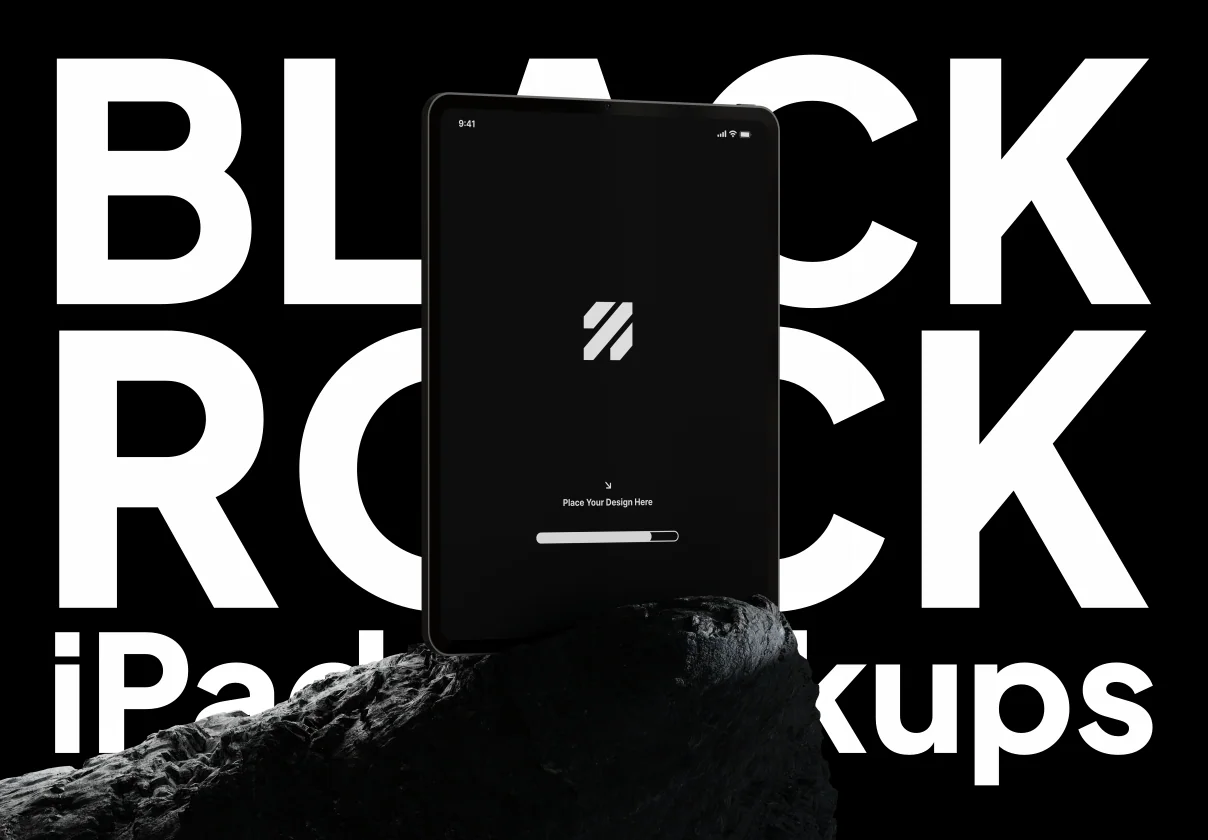 Black Rock - iPad Mockups