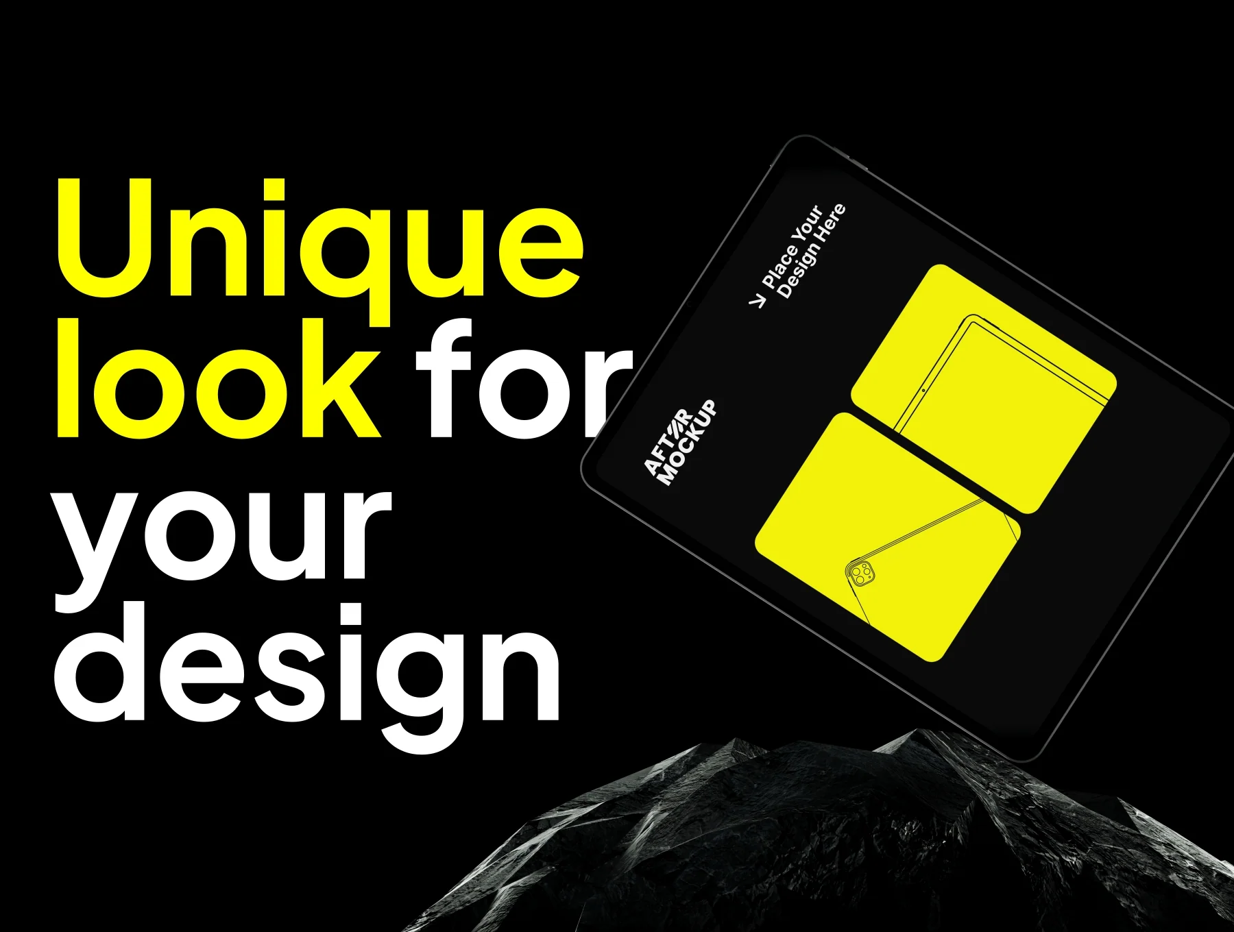 Black Rock - iPad Mockups 4