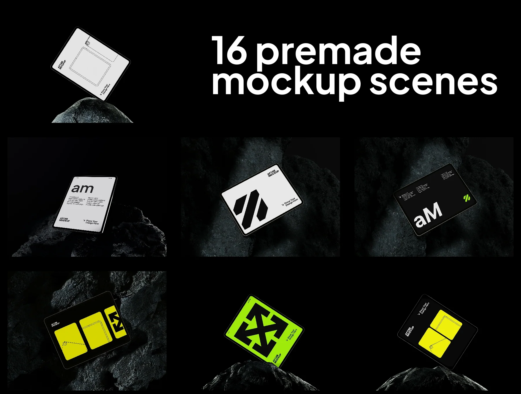 Black Rock - iPad Mockups 5