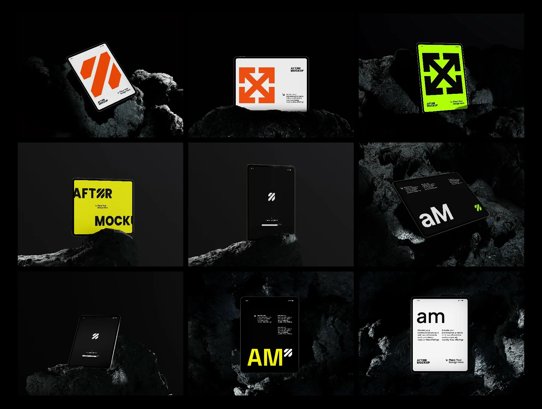 Black Rock - iPad Mockups 6