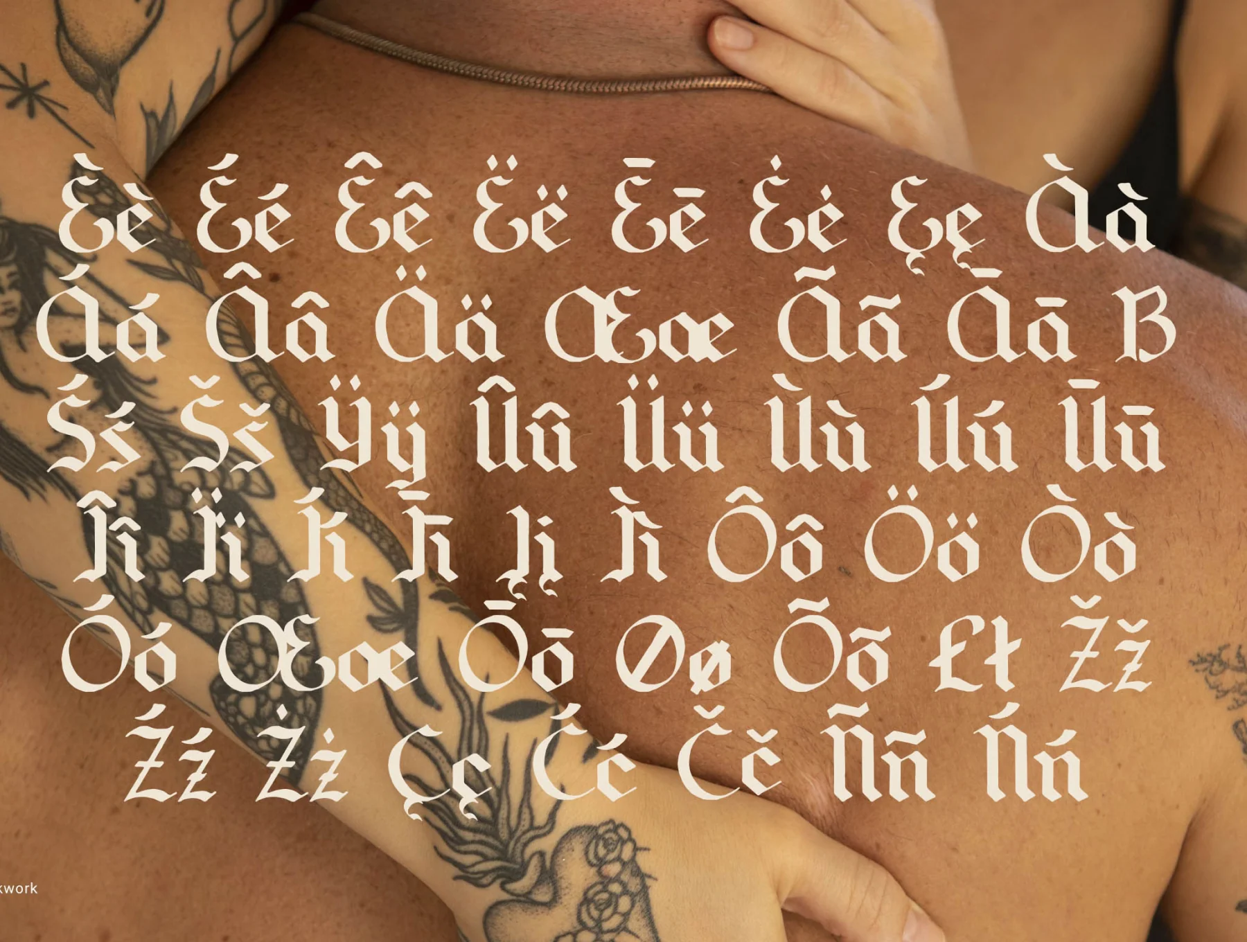 Blackwork Regular Font