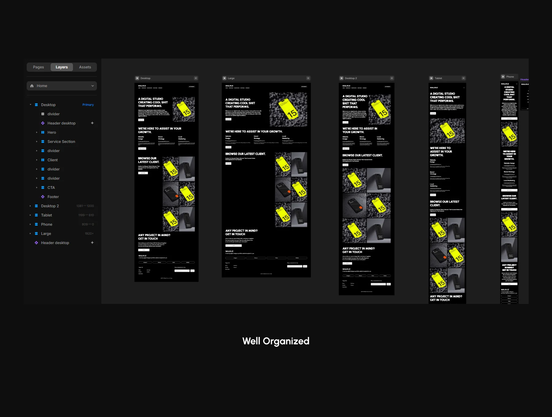 Walruz Agency Framer Template 5