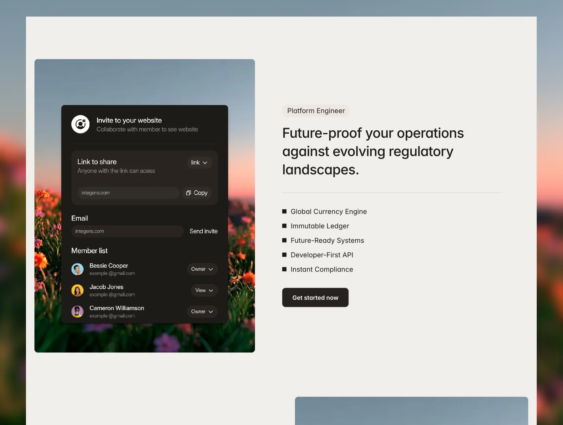 Blaster — Fintech & Modern Banking Framer Template 3