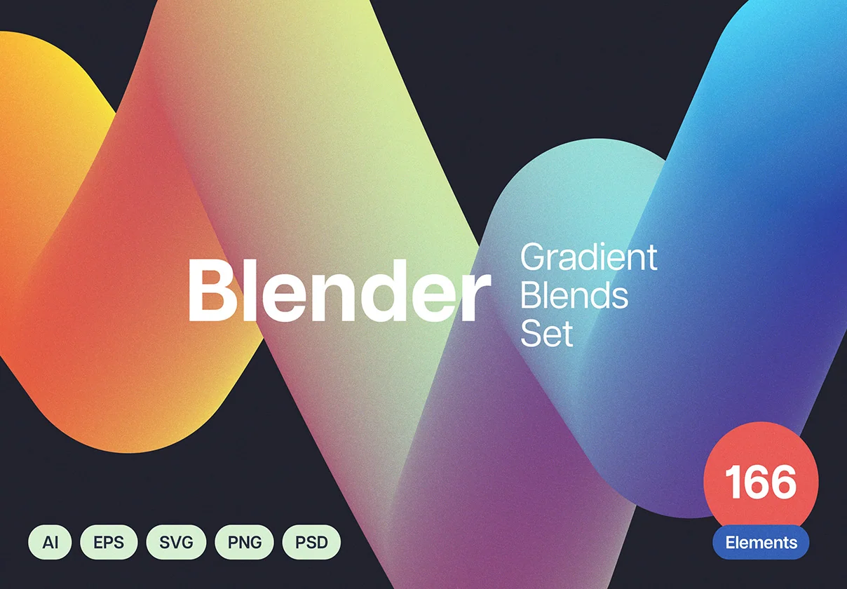 Blender: Gradient Blends Collection