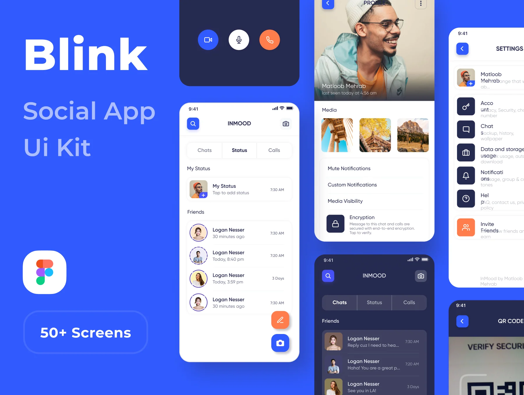 Blink Social App Ui Kit