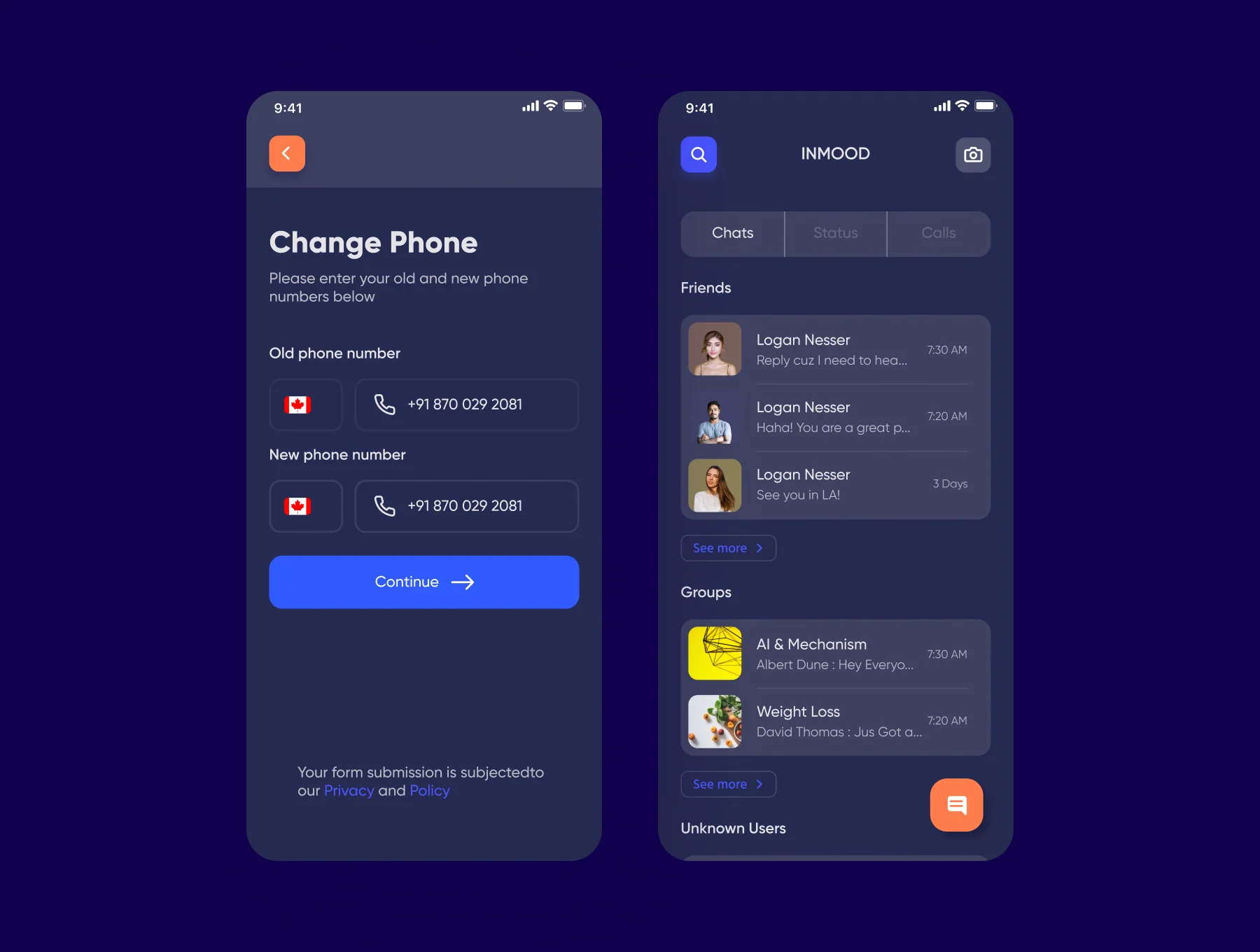 Blink Social App Ui Kit 3