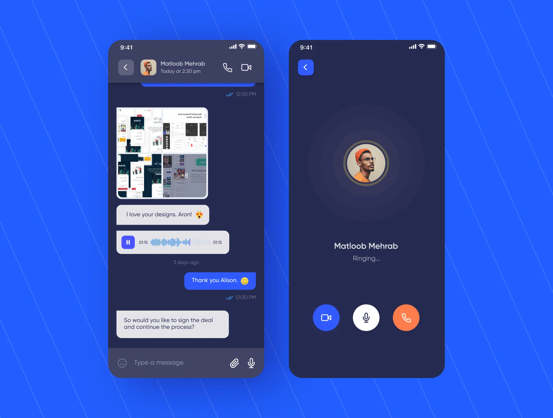 Blink Social App Ui Kit 5