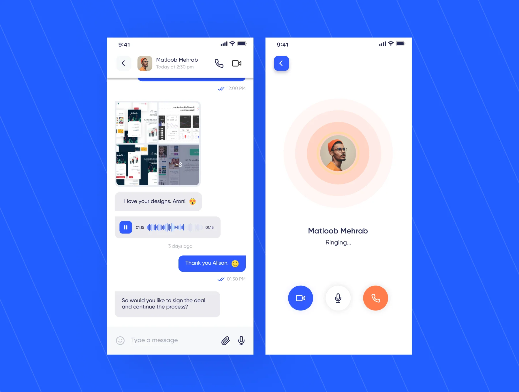 Blink Social App Ui Kit 7