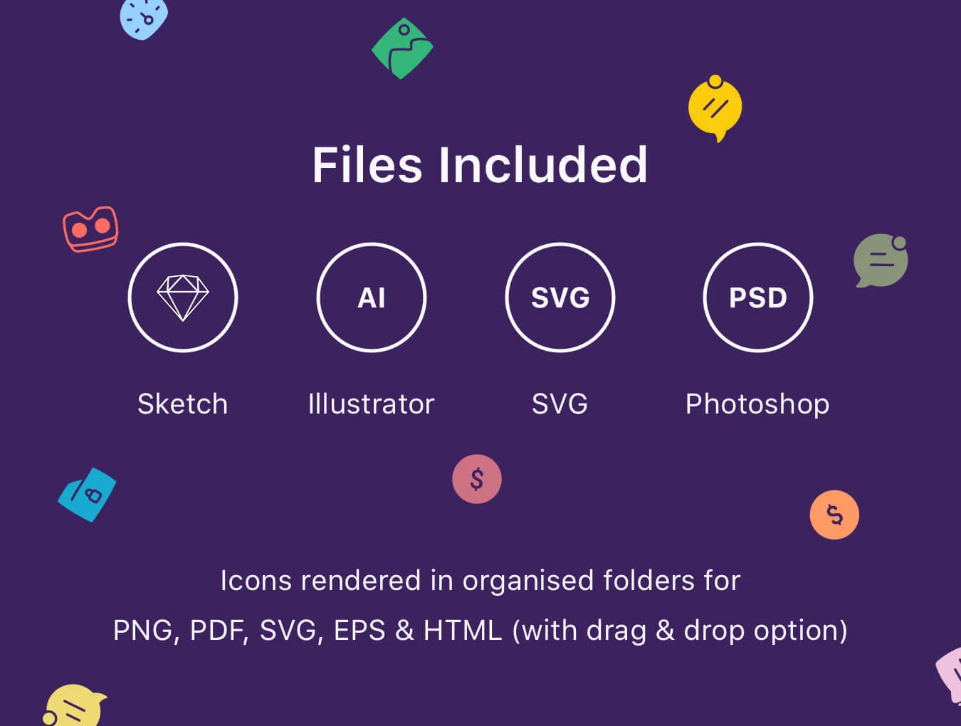 Blobby Icons Set 4