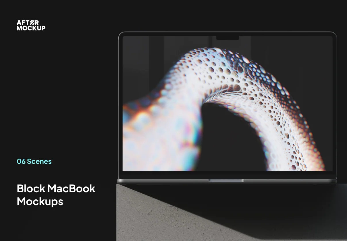 Block MacBook Mockups Bundle