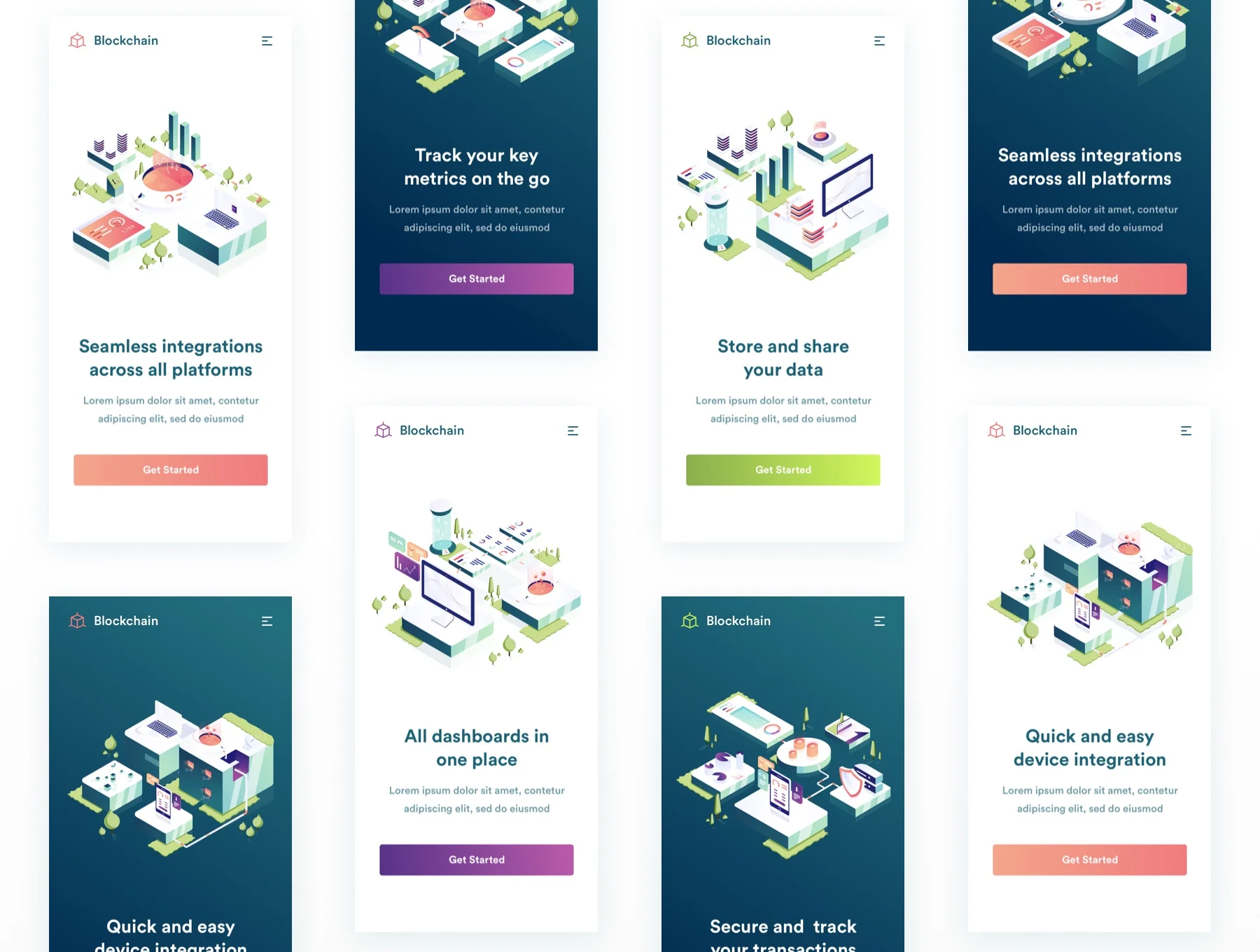 Blockchain Illustrations 4