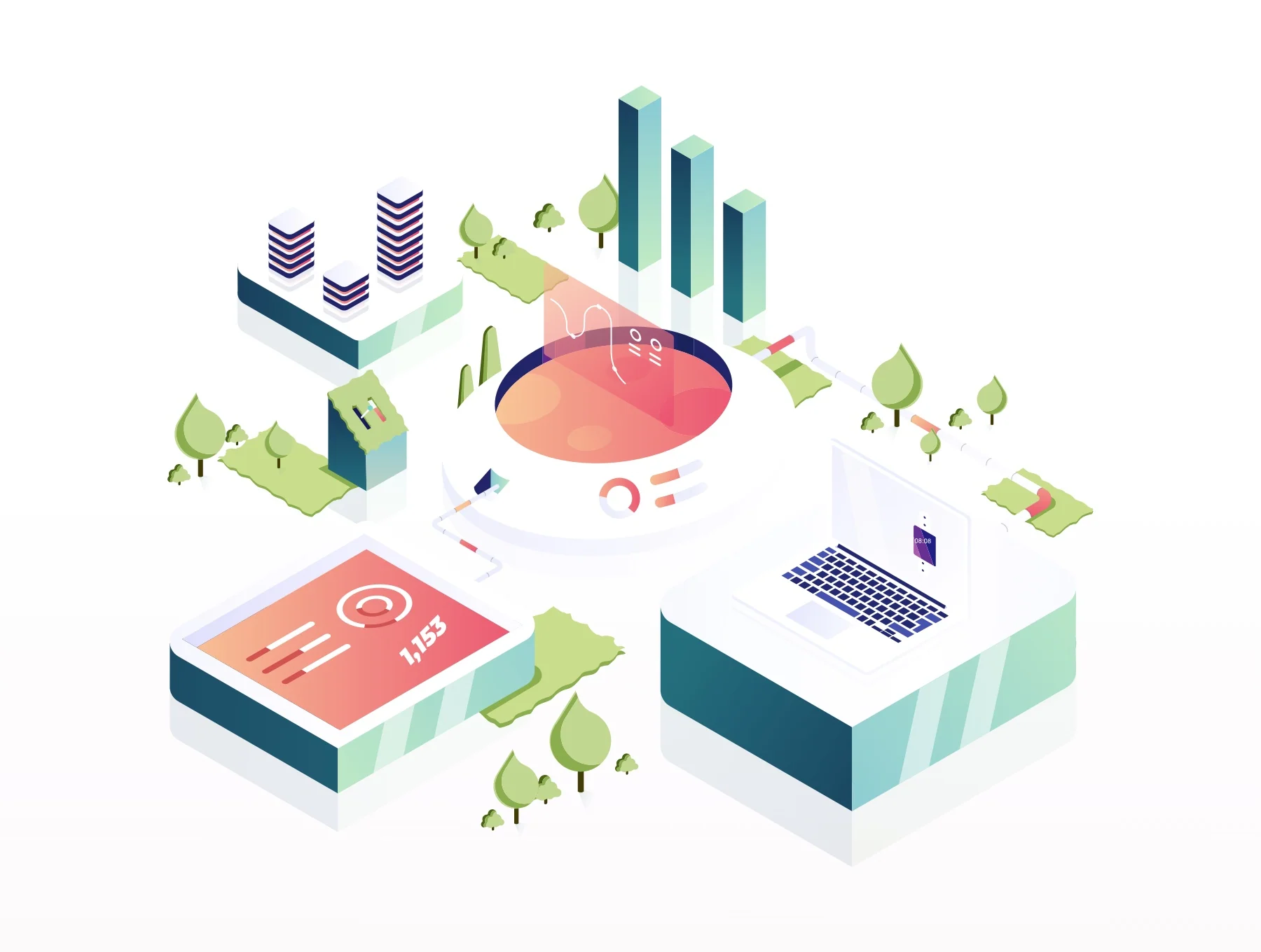 Blockchain Illustrations 5