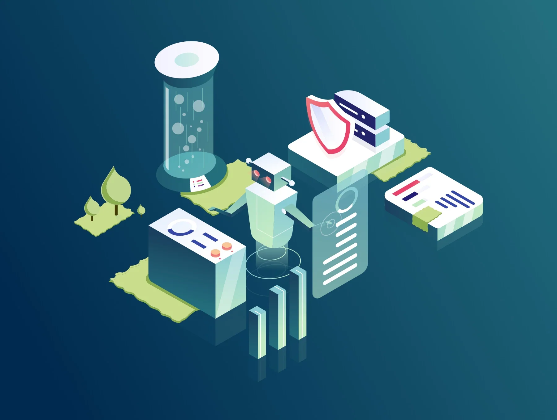 Blockchain Illustrations 6