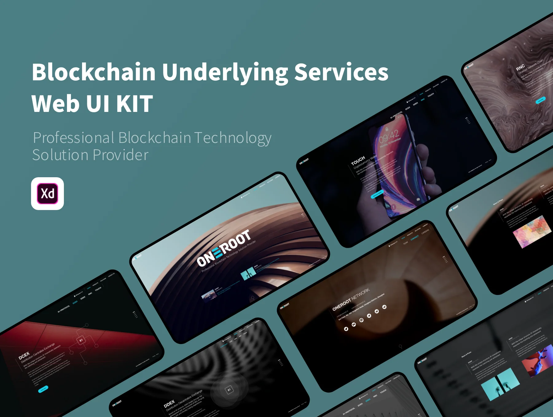 Blockchain Underlying Services Web UI KIT