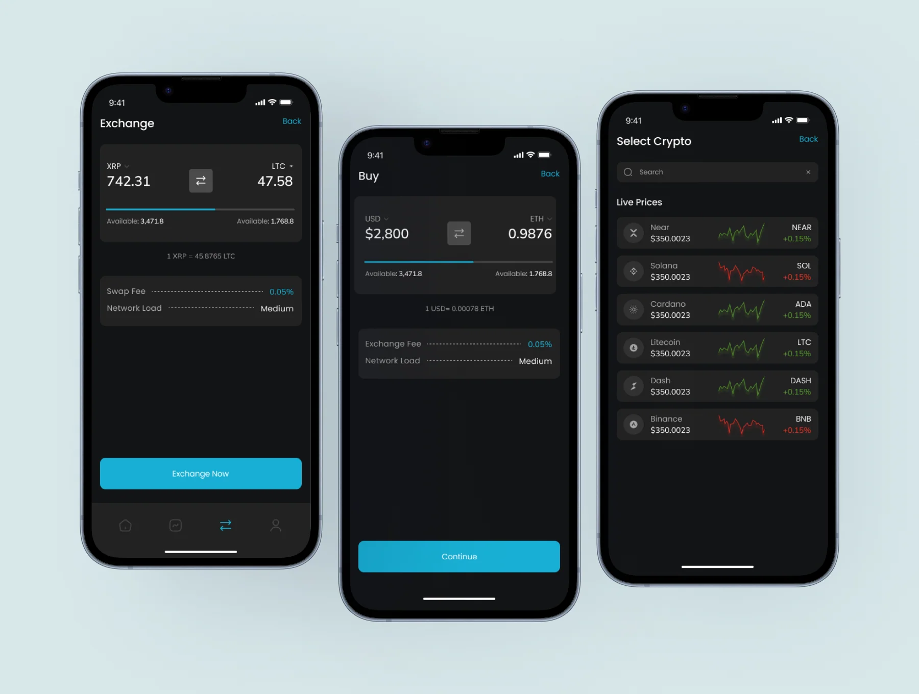 Blockfolio+  - Crypto Wallet Premium UI Kits App 7