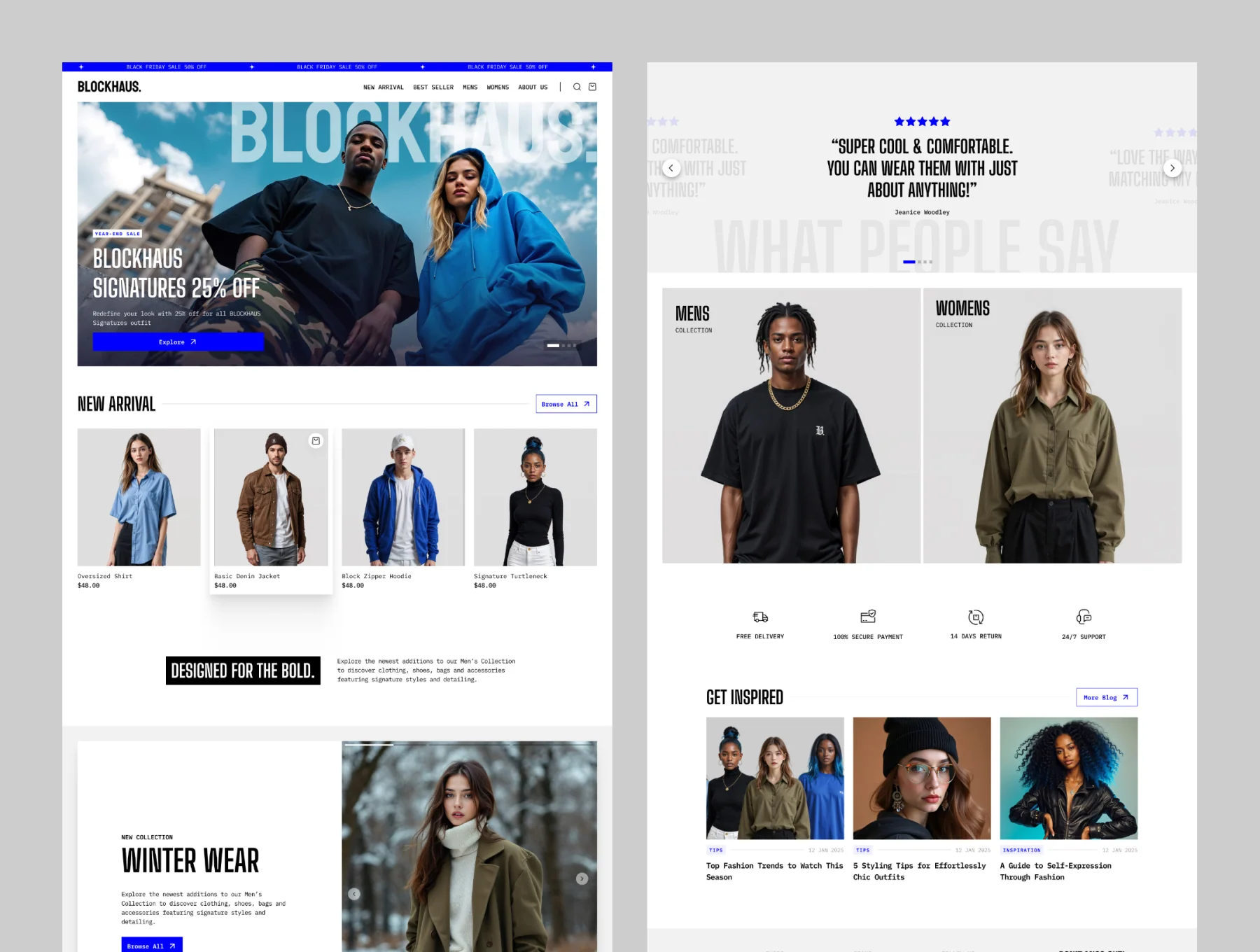 Blockhaus - Fashion E-commerce Template 2