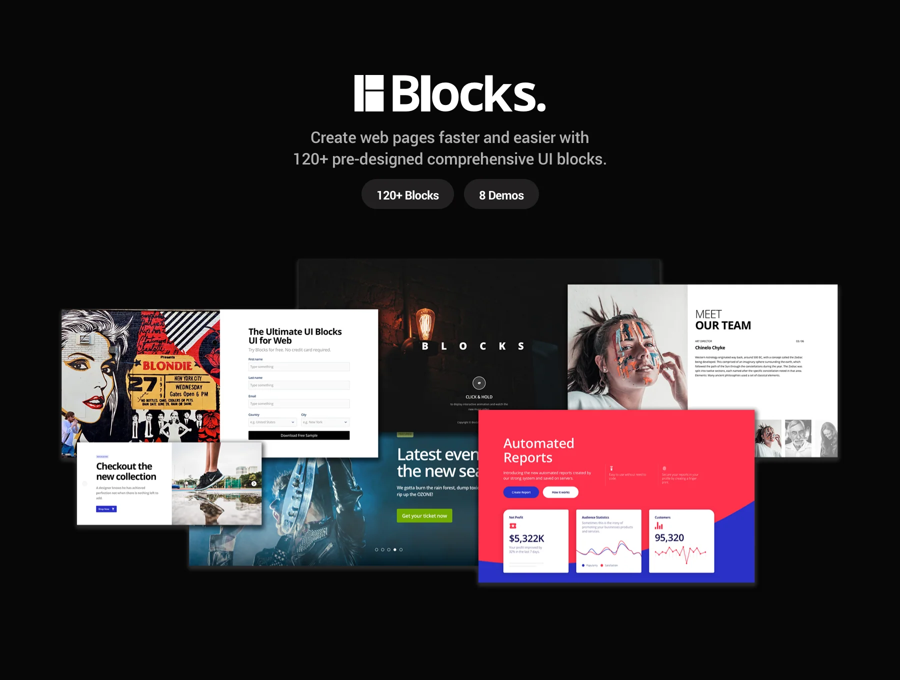 Blocks UI Kit for Sketch