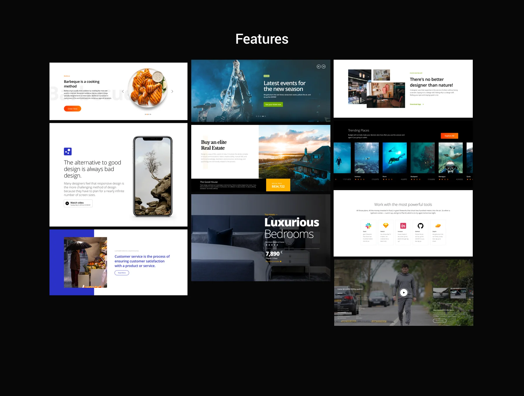 Blocks UI Kit for Sketch 5
