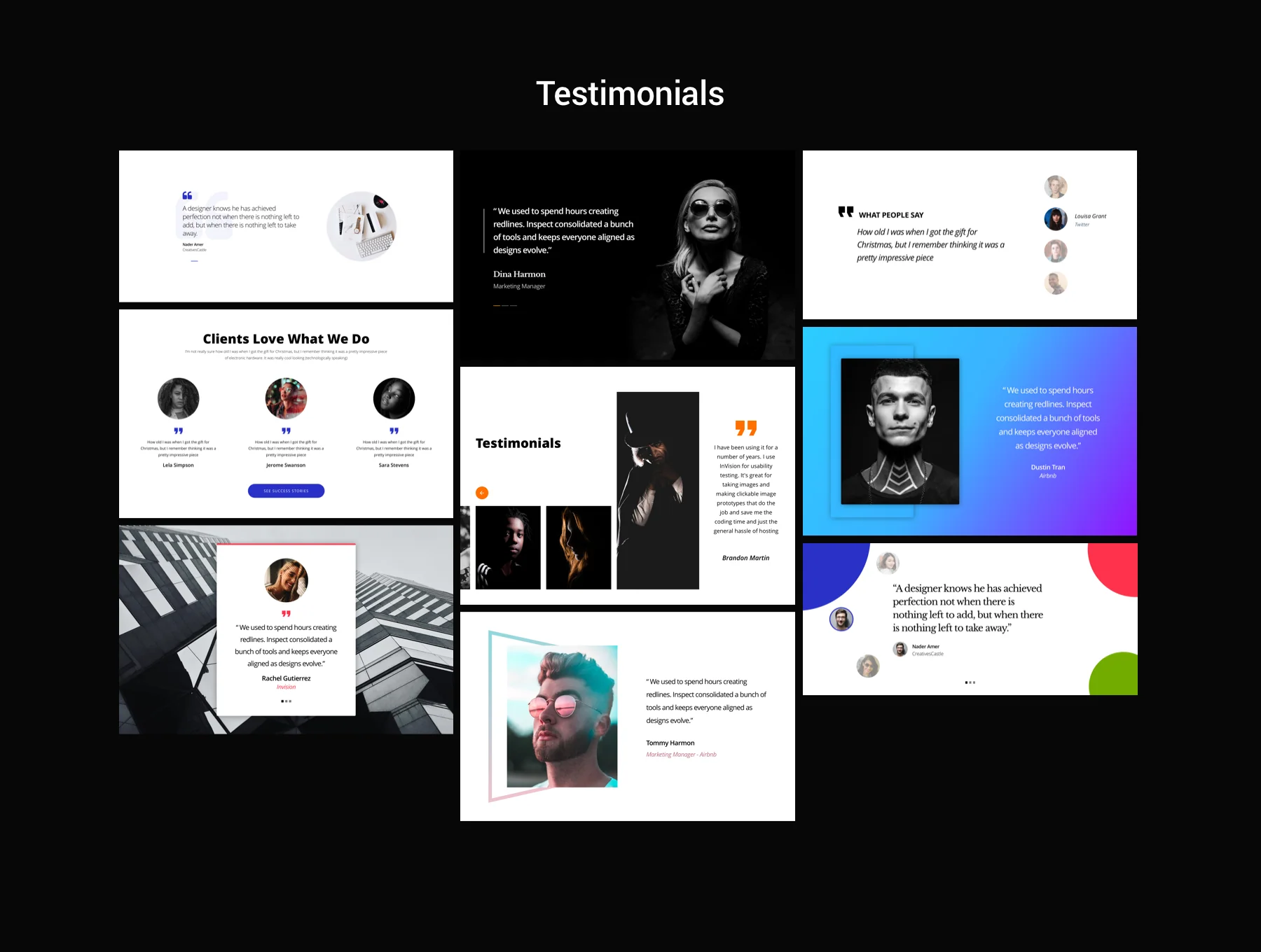 Blocks UI Kit for Sketch 8