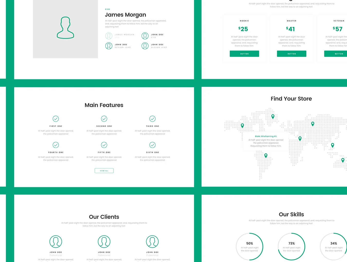 Blokk Wireframe Kit 5
