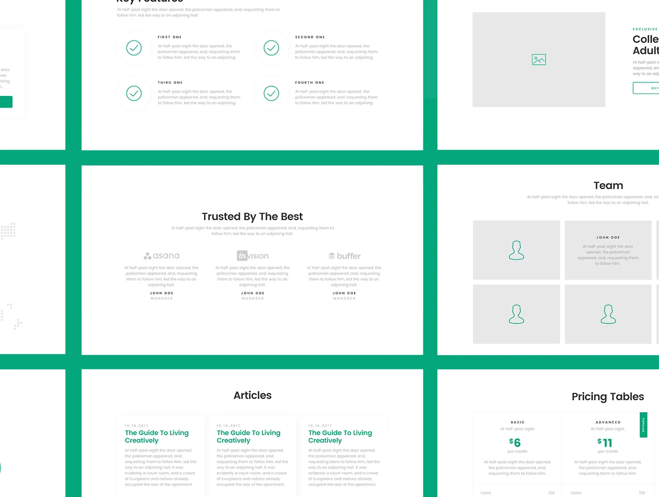 Blokk Wireframe Kit 6