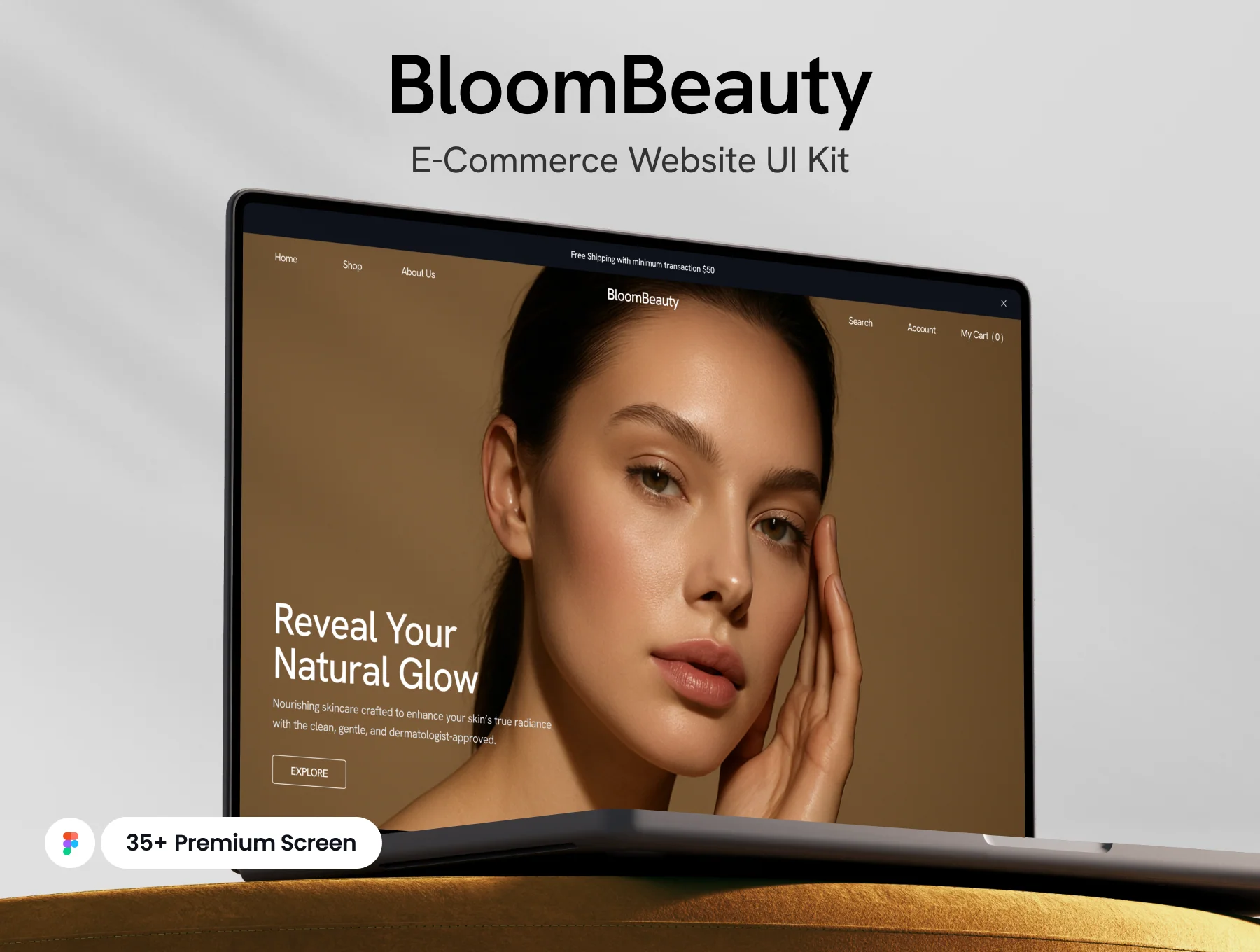 BloomBeauty - E-Commerce Website UI Kit