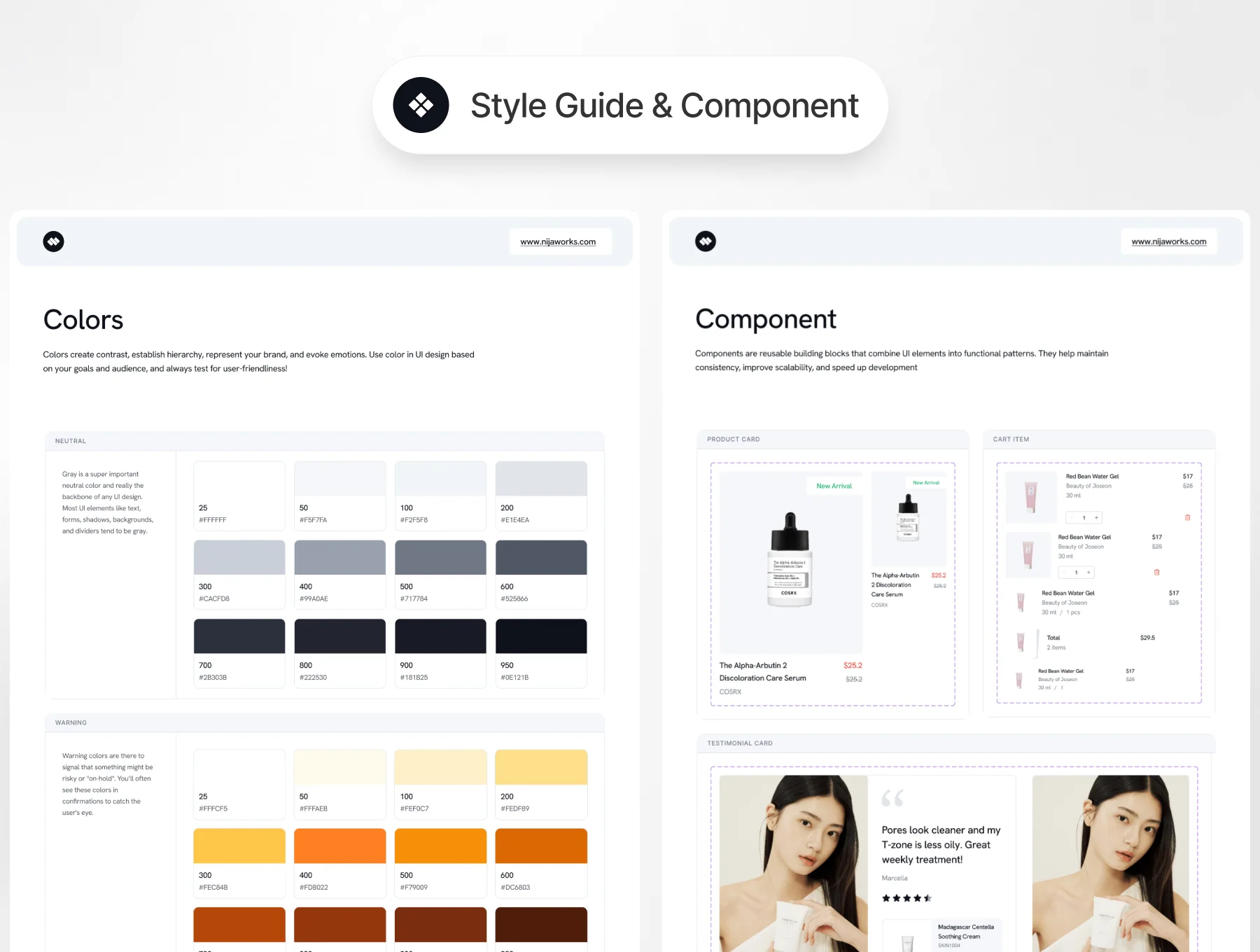 BloomBeauty - E-Commerce Website UI Kit 3