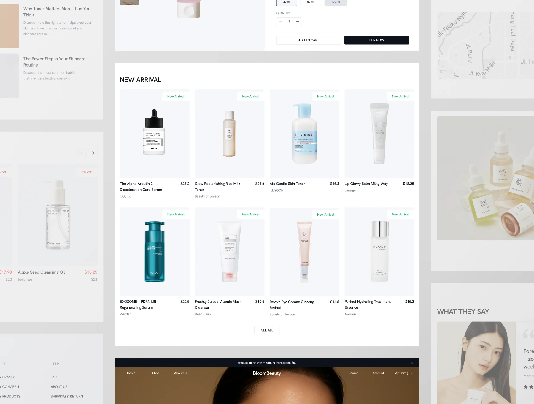 BloomBeauty - E-Commerce Website UI Kit 5