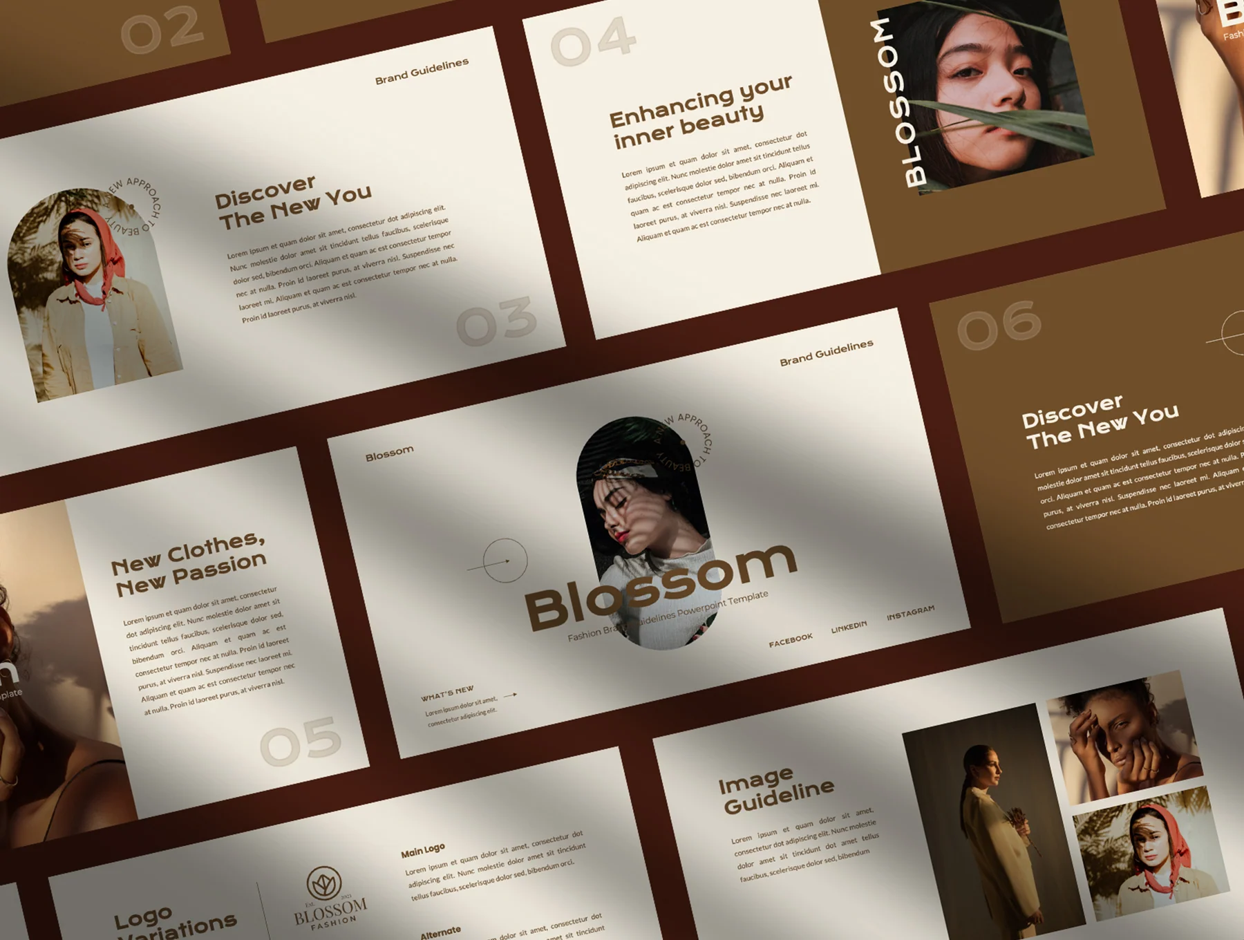 Blossom Fashion Brand Guidelines 6