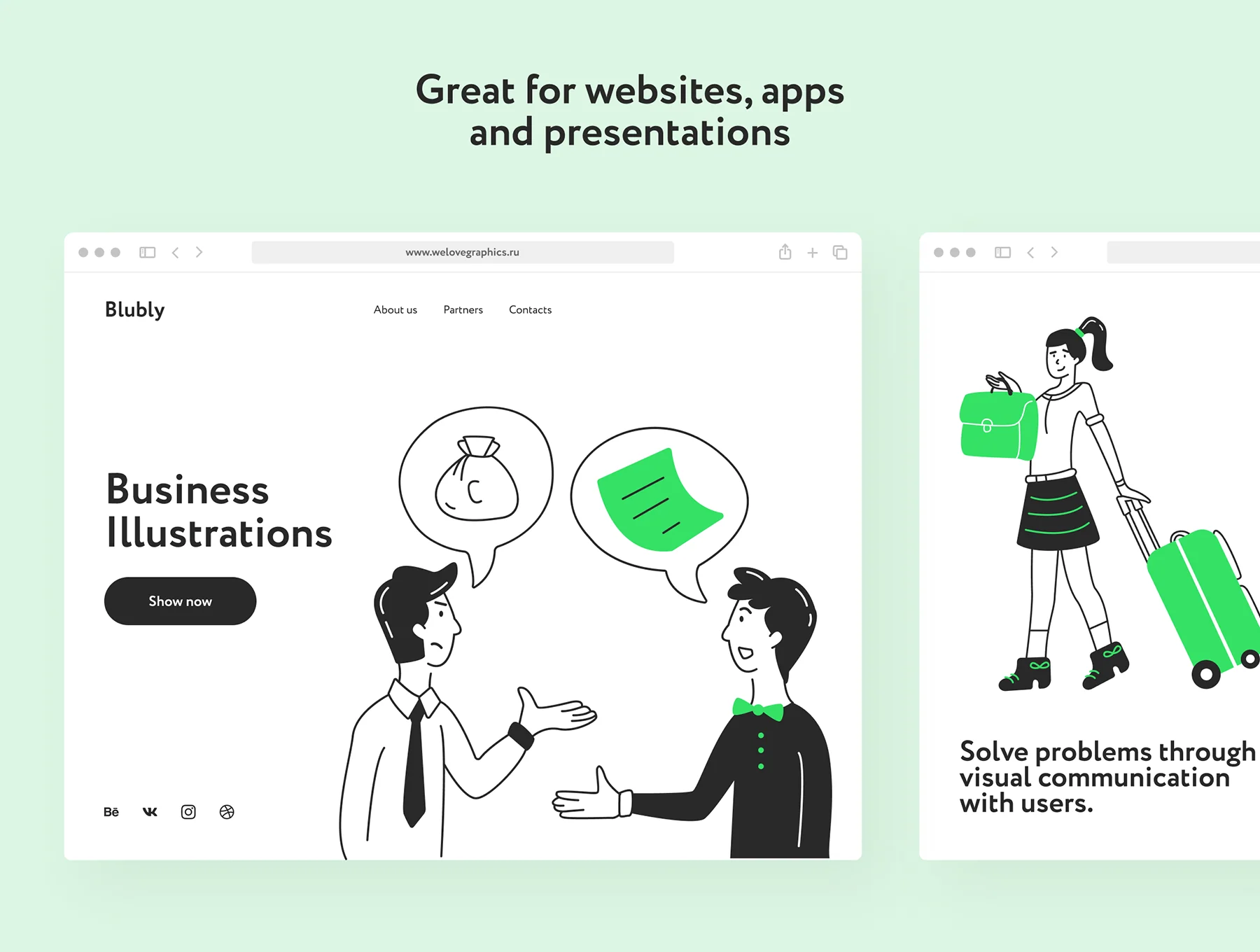 Blubly Business Illustrations 4