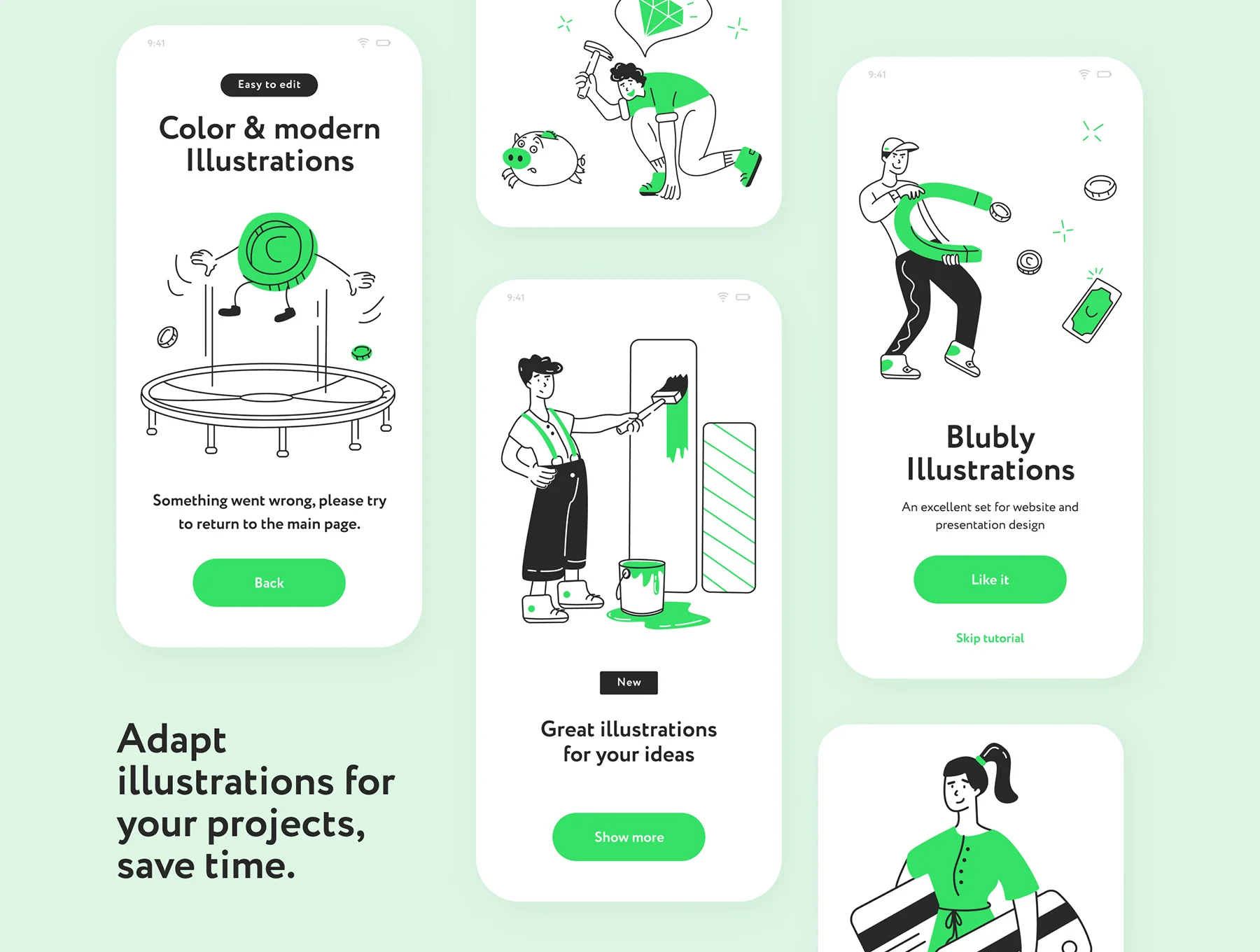 Blubly Finance Illustrations 3