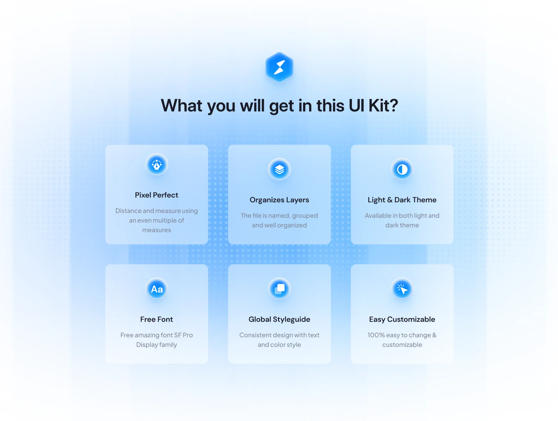 Bluecore — Real-time Finance Monitoring Landing Page UI KIT 2