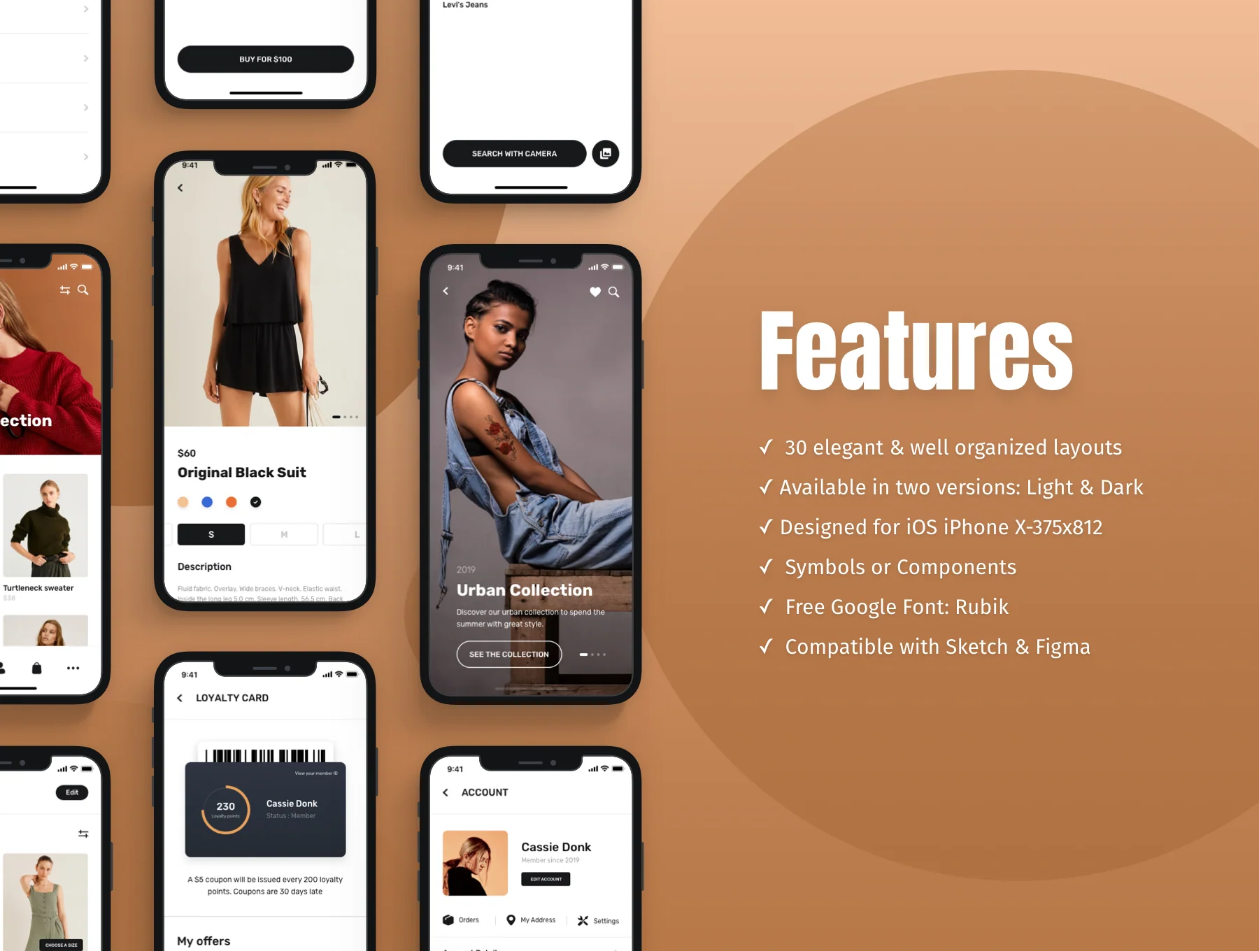 Blume - Shopping App UI Kit 2