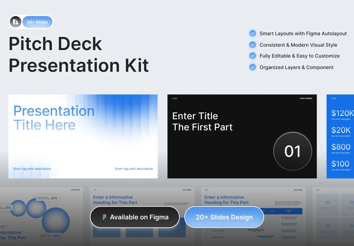 Blura - Pitch Deck Kit