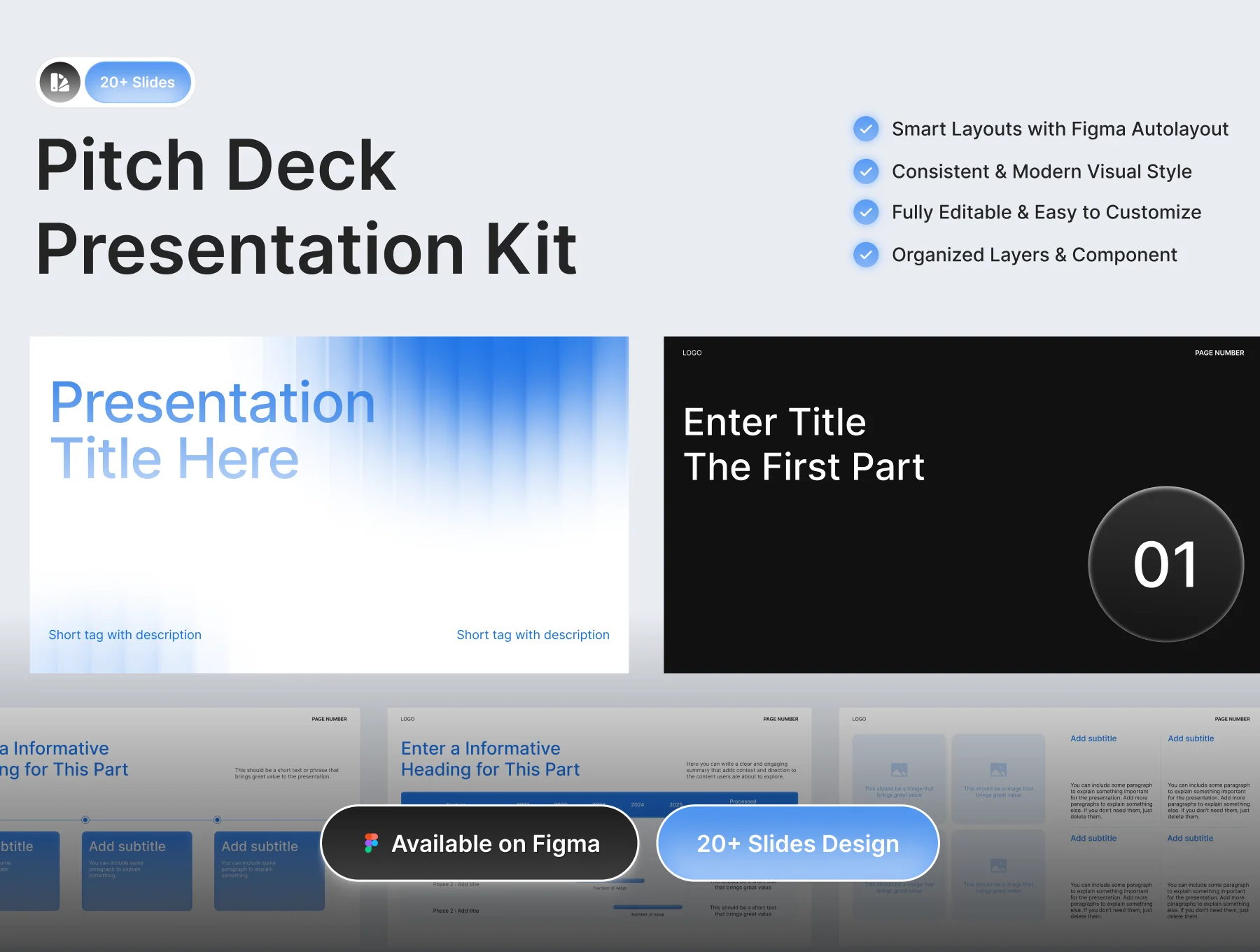 Blura - Pitch Deck Kit
