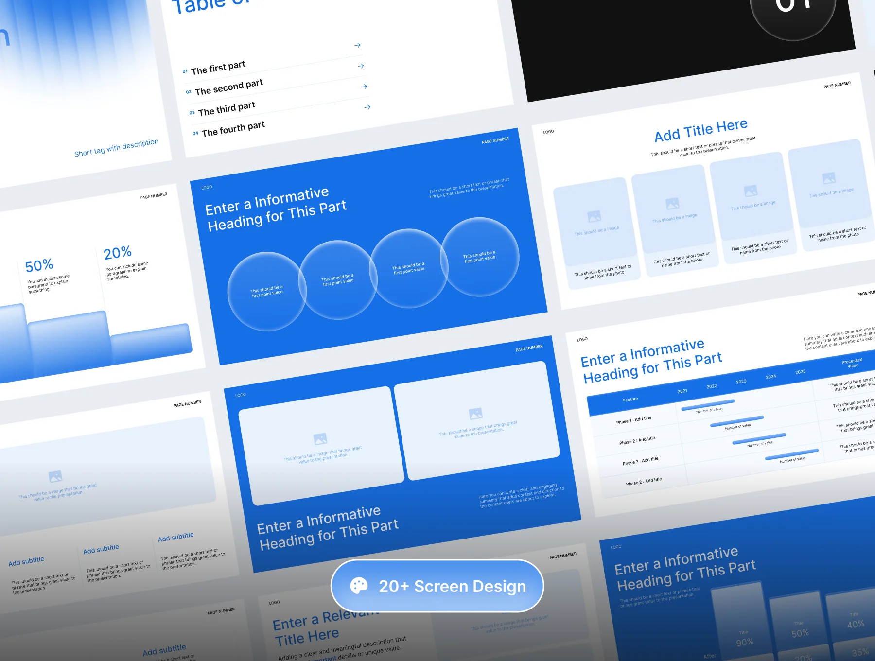 Blura - Pitch Deck Kit 2