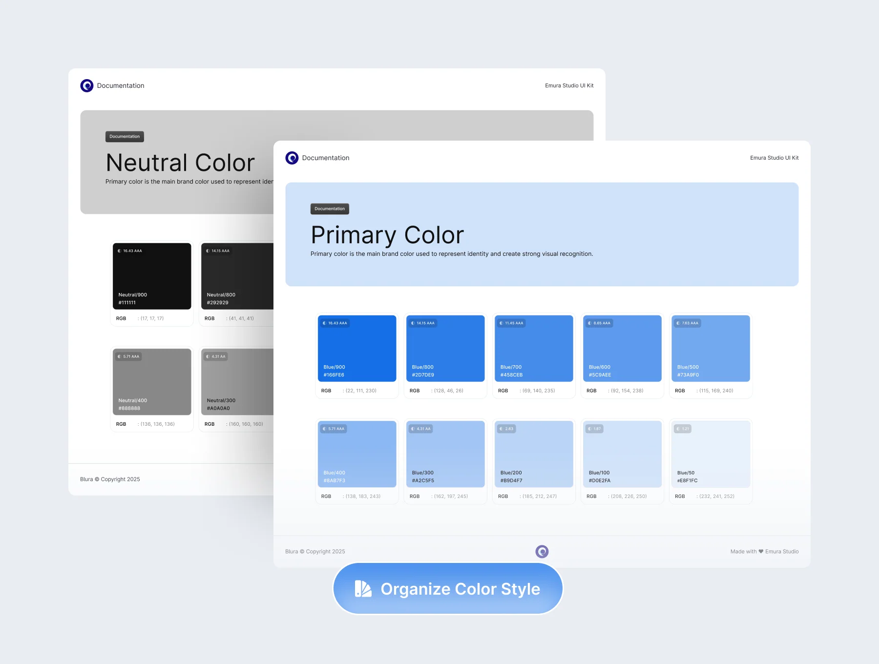 Blura - Pitch Deck Kit 4