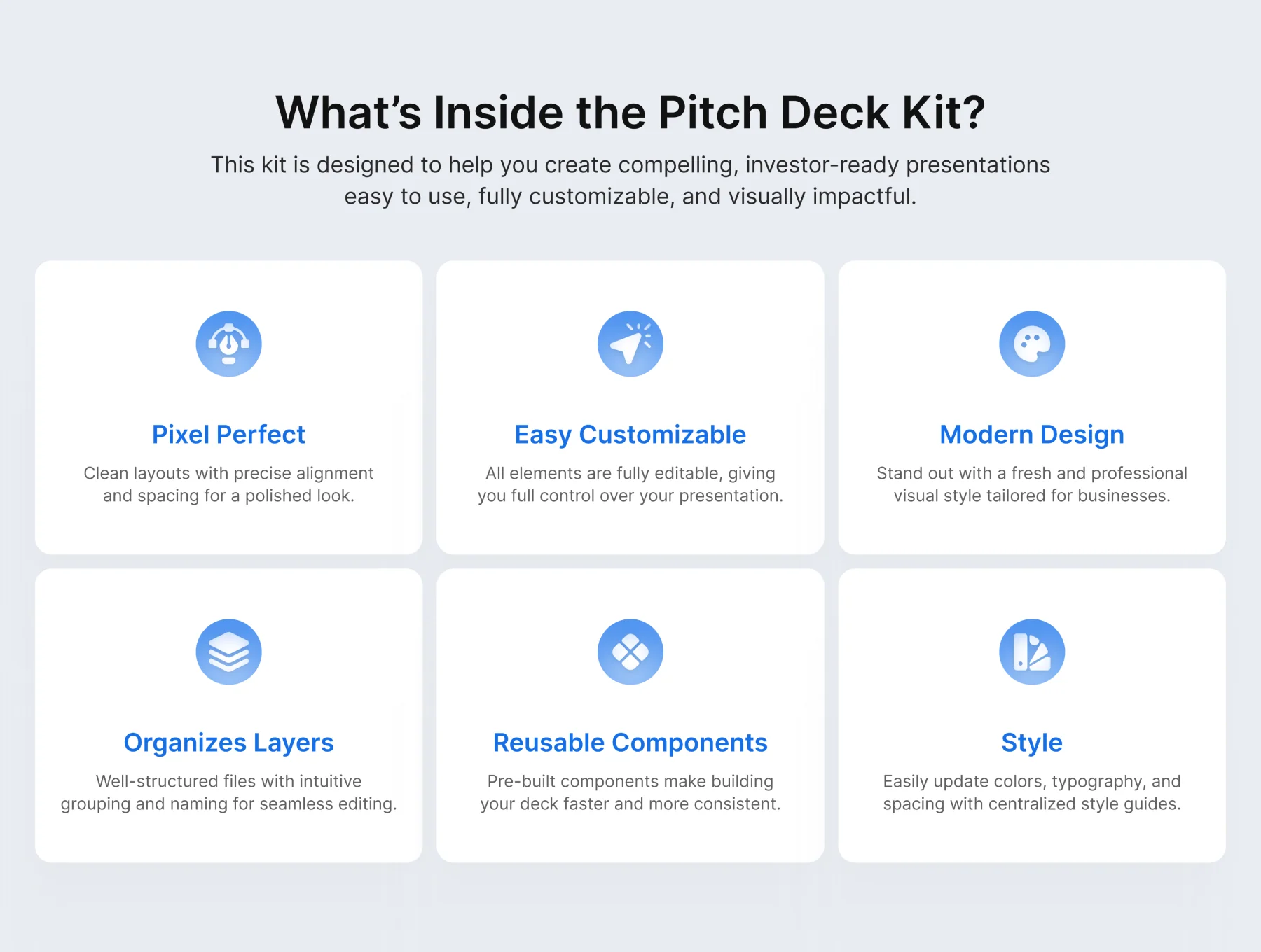 Blura - Pitch Deck Kit 6