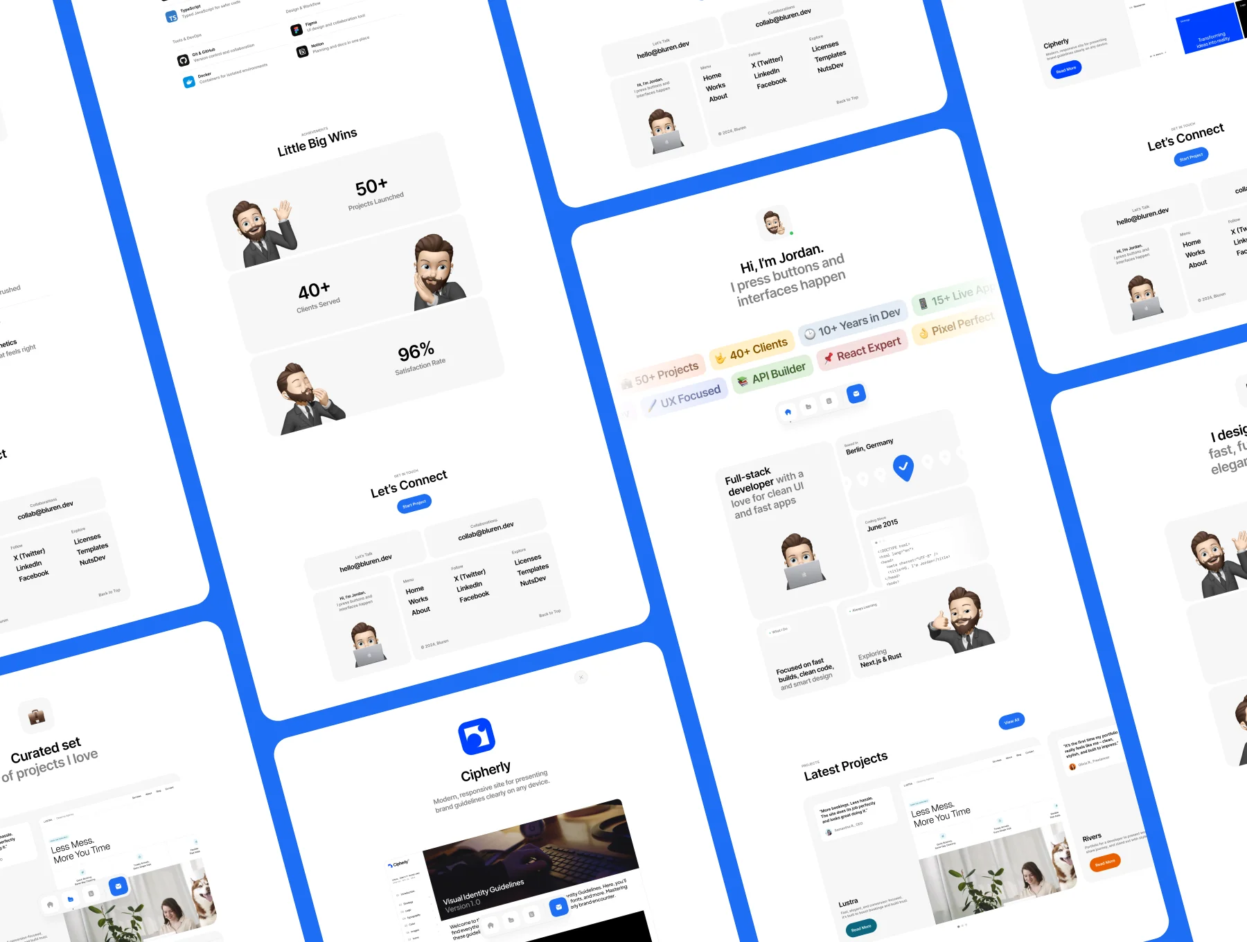 Bluren – Portfolio Website 5