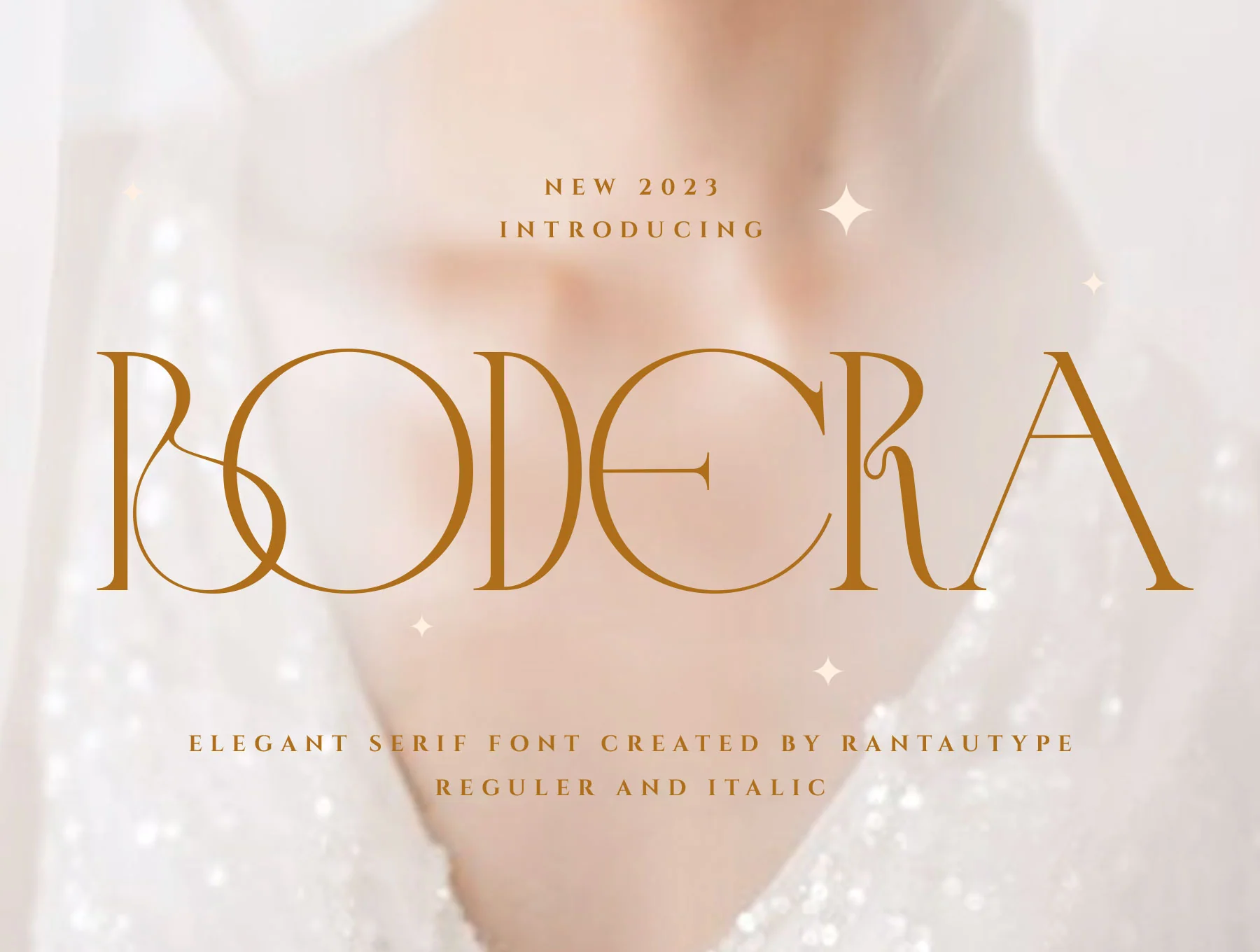 Bodera Elegant Display Serif Font