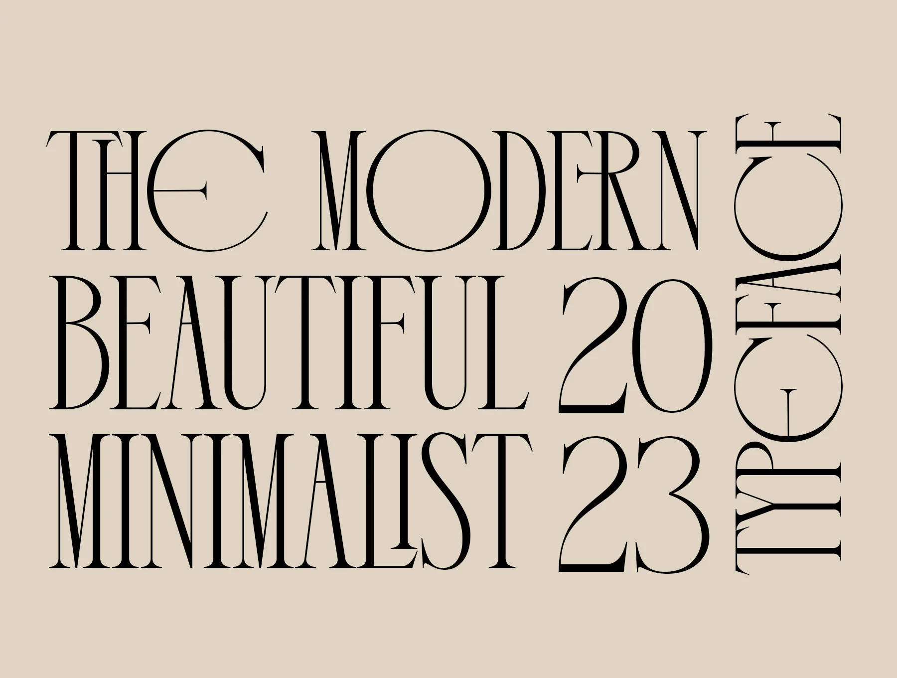 Bodera Elegant Display Serif Font 6