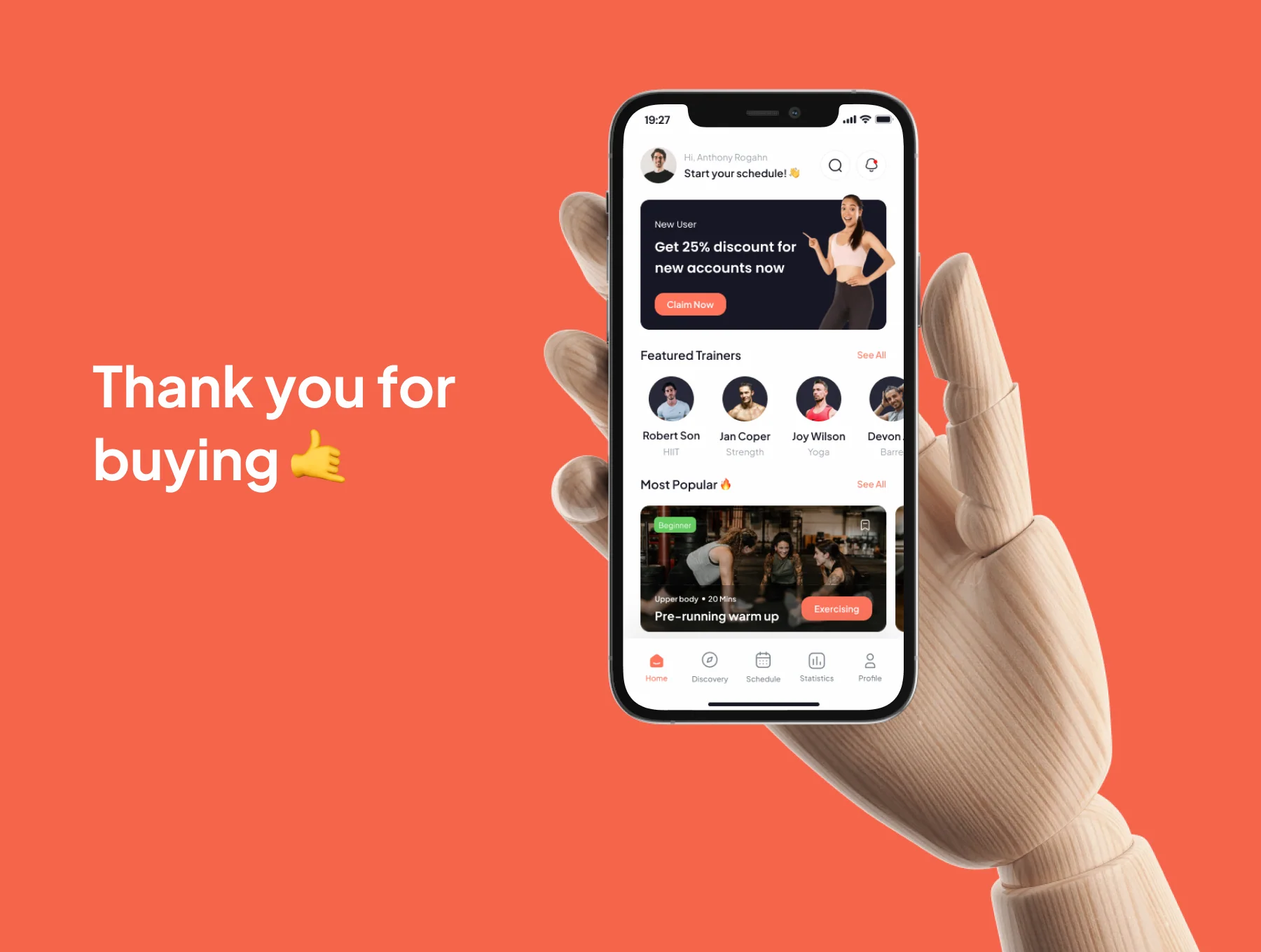BodyMentor - Workout & Booking GYM Mobile  App UI Kits 6